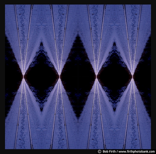 art;composite;creative;detail;photo;repeating pattern;railroad tracks