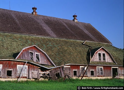 red barn;agriculture;country;farm;Minnesota;old;rural;rustic;summer;agricultural;farm buildings;Jordan MN;collapsing;decrepit;ruins