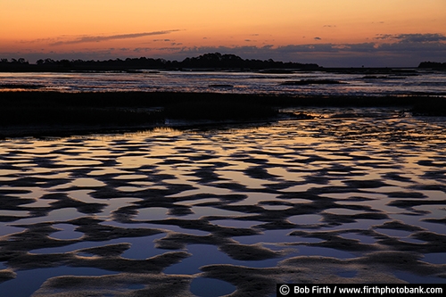 beach;Cedar Key FL;destination;Florida;Gulf of Mexico;inspirational;low tide;natural patterns;ocean;peaceful;predawn;sand;sandy;silhouette;sunrise;twilight;water