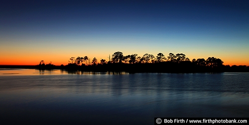 twilight;sunset;sunrise;silhouette;trees;Shell Mound Park;prehistoric Indian mound;peaceful;ocean;Lower Suwannee National Wildlife Refuge;Gulf of Mexico;Florida;destination;Cedar Key FL;tourism