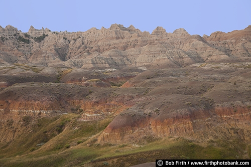 Badlands National Park SD;tourism;southwestern South Dakota;solitude;destination;erosion;rugged;geologic deposits;mixed grass prairie;sharply eroded buttes
