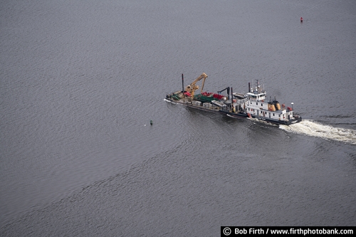 boat;Coast Guard Tugboat;Mighty Mississippi;Mississippi River;transportation;water;wing dam;overview