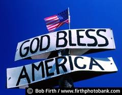 sign;Americana;American flag;hand painted;patriotic;symbolism;America;signage